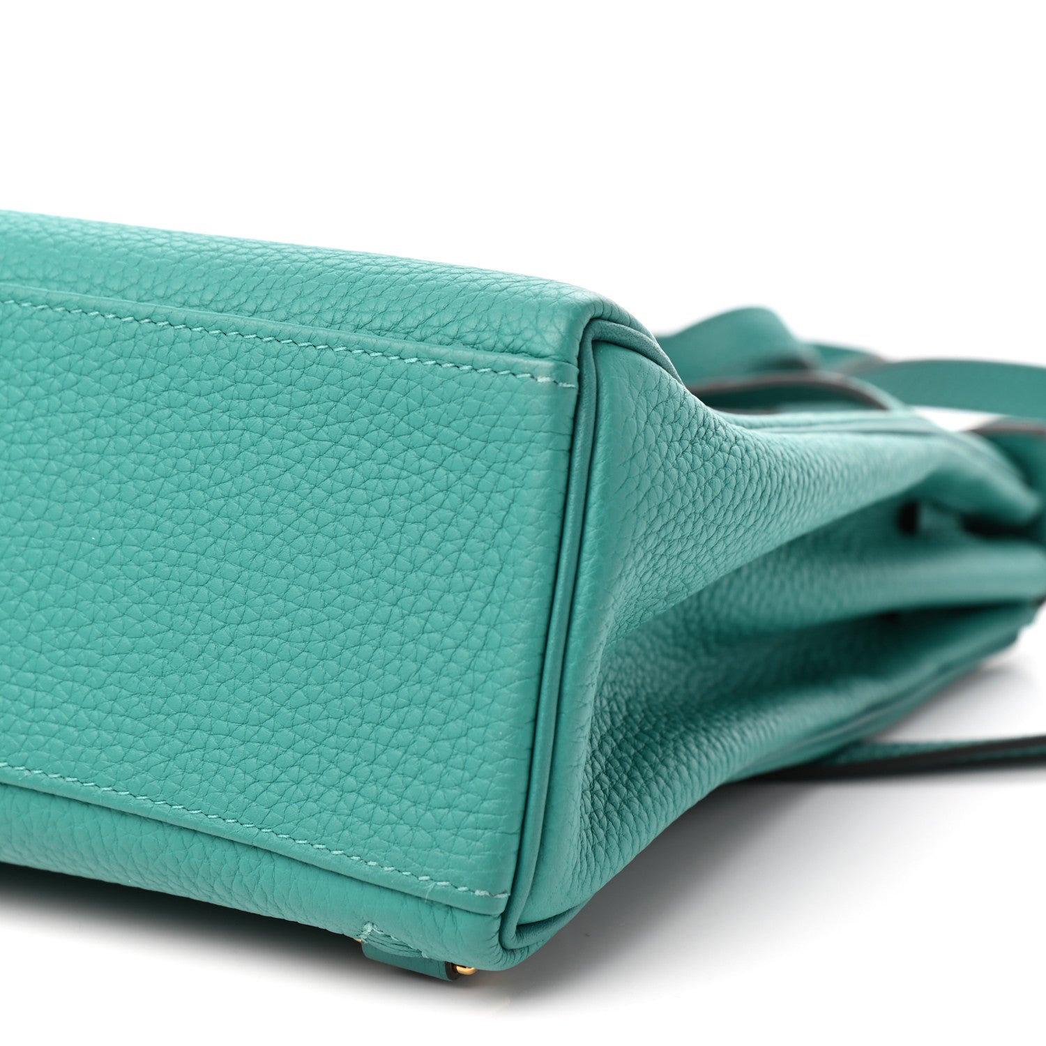 Hermes Taurillon Clemence Kelly Ado Backpack Vert Verone 8 of 9