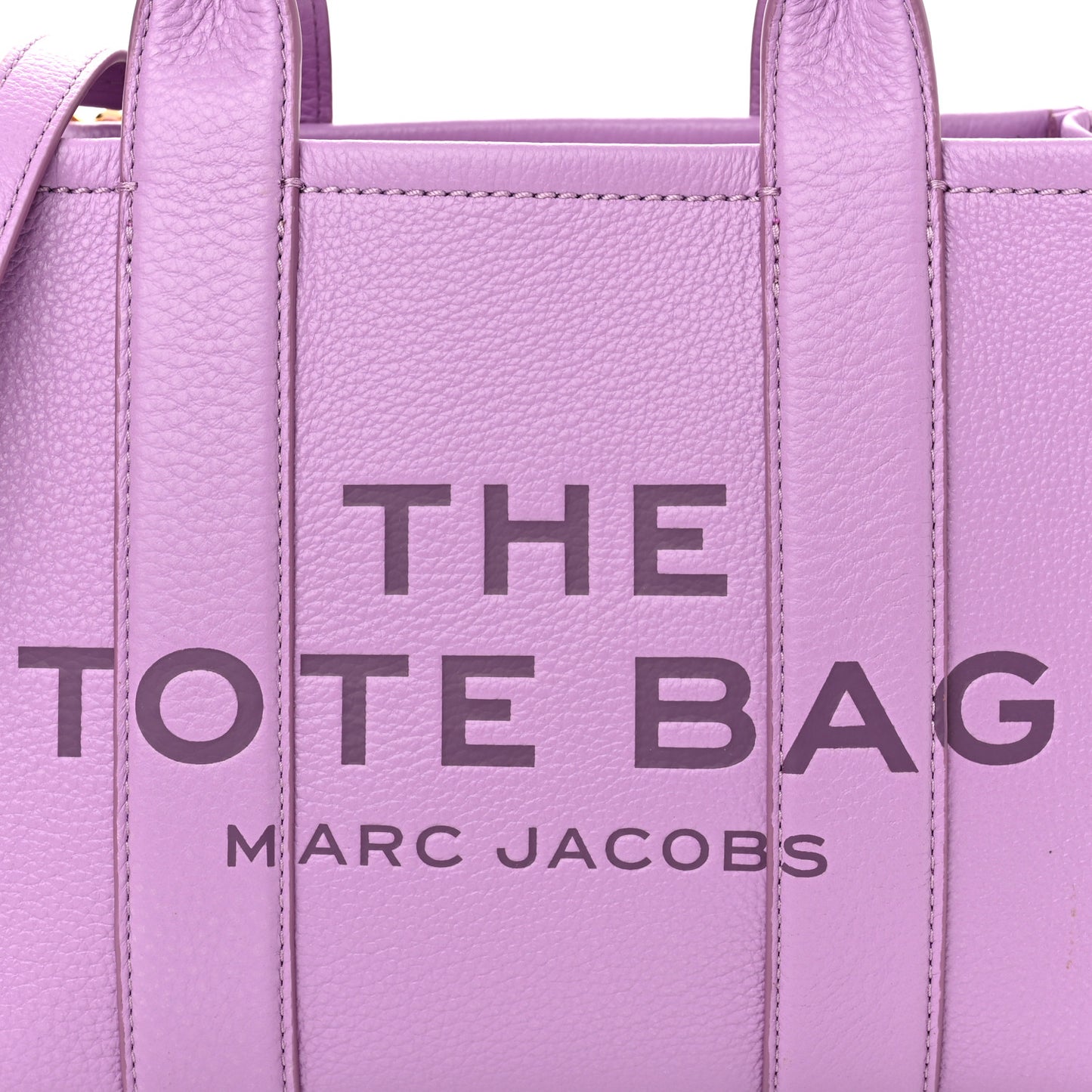 Grained Calfskin Small The Tote Bag Orchid Haze