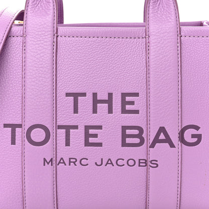 Marc Jacobs Grained Calfskin Small The Tote Bag Orchid Haze 9 of 12
