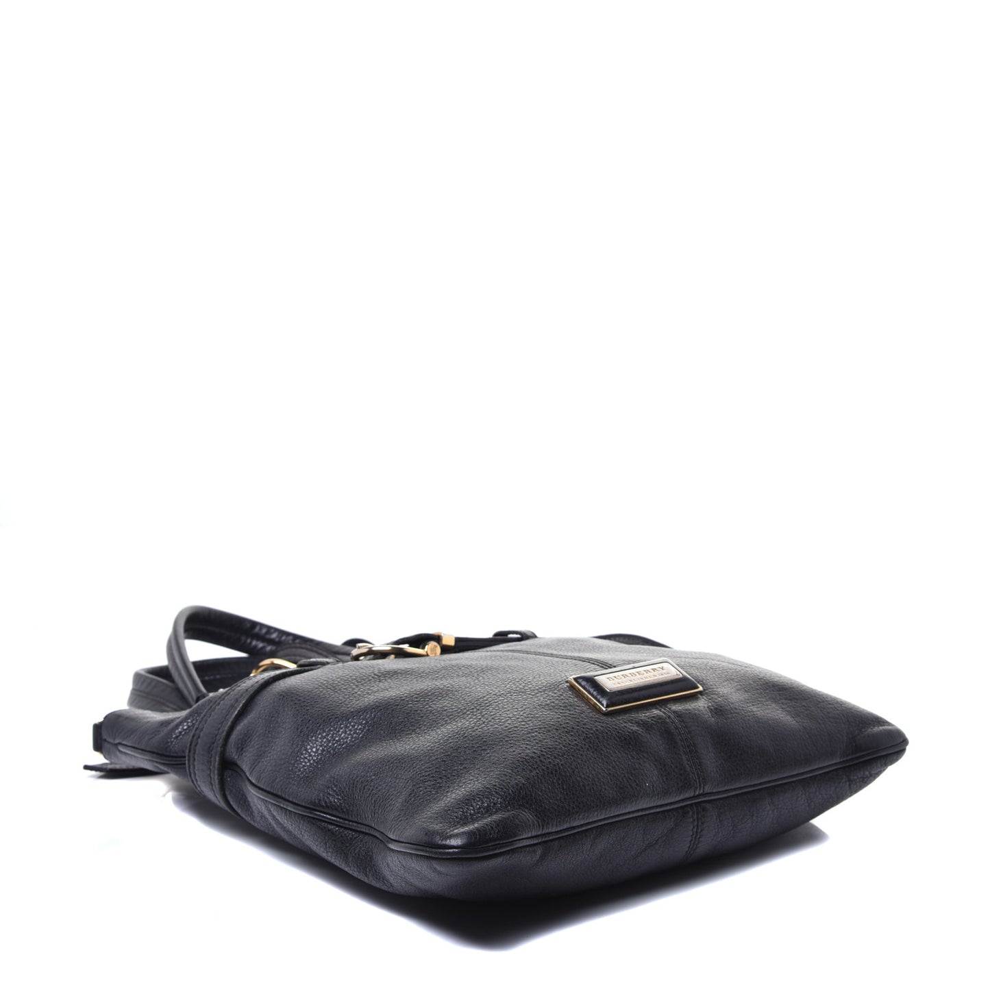 Grainy Calfskin Tote Black