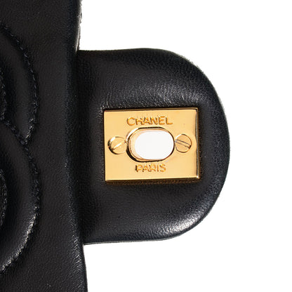 Chanel Lambskin Quilted Mini Square Flap Black 8 of 8