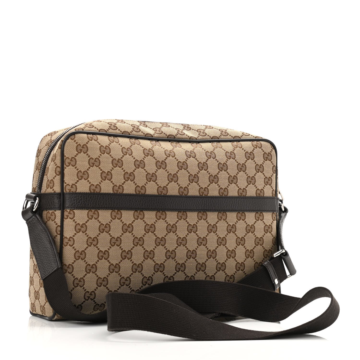 Gucci Monogram Messenger Bag Dark Brown 3 of 10