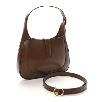 Gucci Boarded Dyana Lux Calfskin Small Jackie 1961 Hobo Brown Sugar 3 of 11