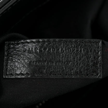 Saint Laurent Calfskin Y Quilted Monogram Monochrome Medium Loulou Chain Satchel Black 7 of 10