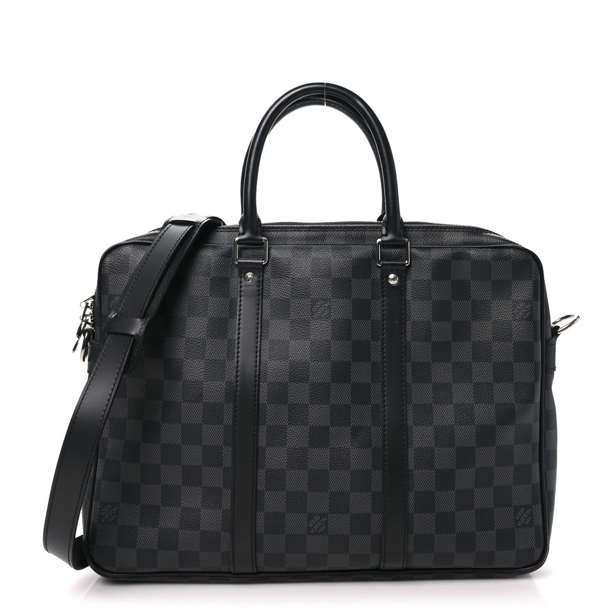 Damier Graphite Porte Documents Voyage PM
