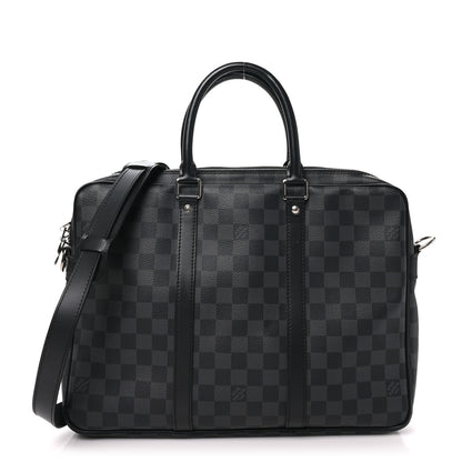 Louis Vuitton Damier Graphite Porte Documents Voyage PM 1 of 9