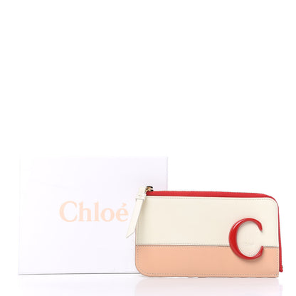 Chloe Calfskin C Small Purse Red Pink 10 of 10