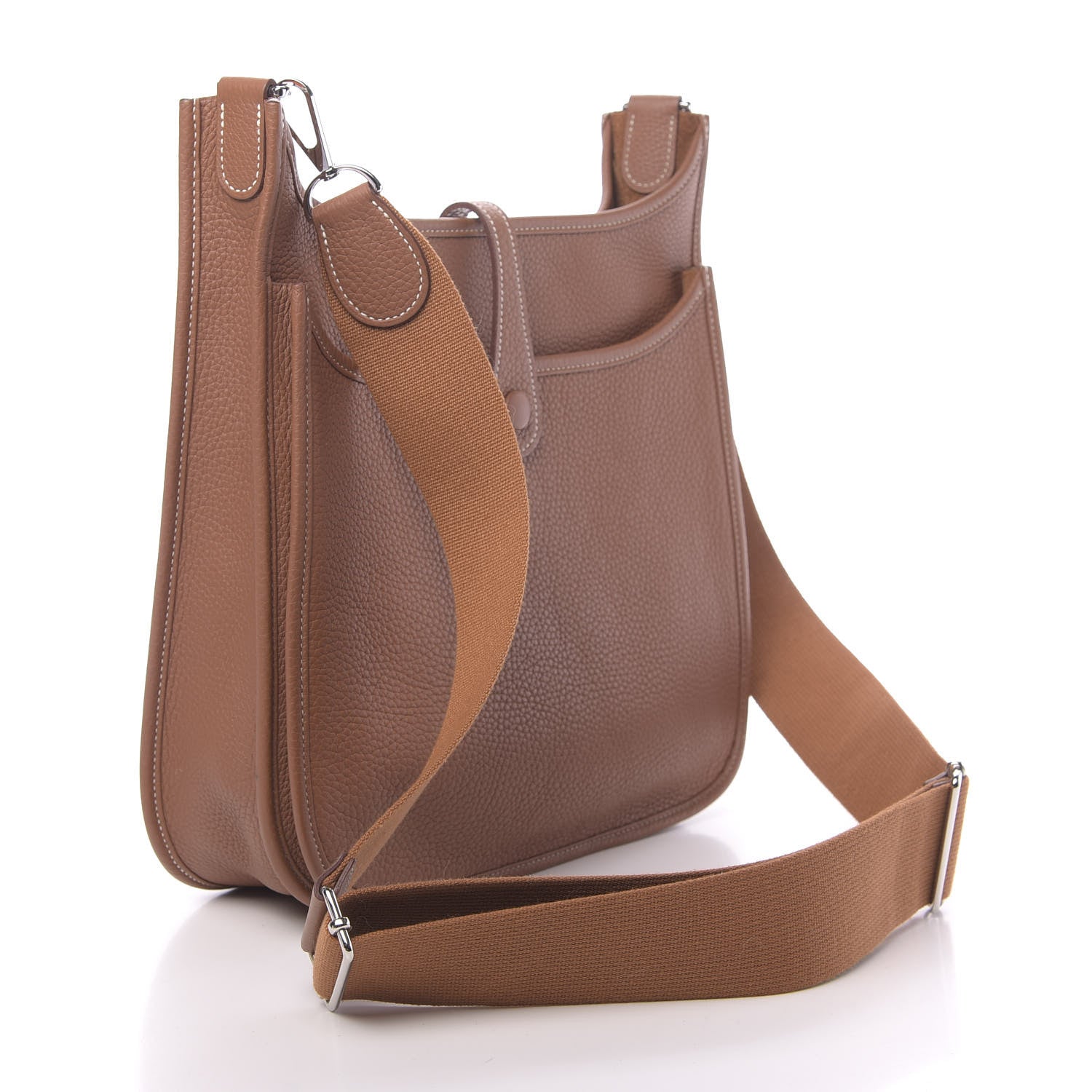 Hermes Taurillon Clemence Evelyne III PM Gold 4 of 12