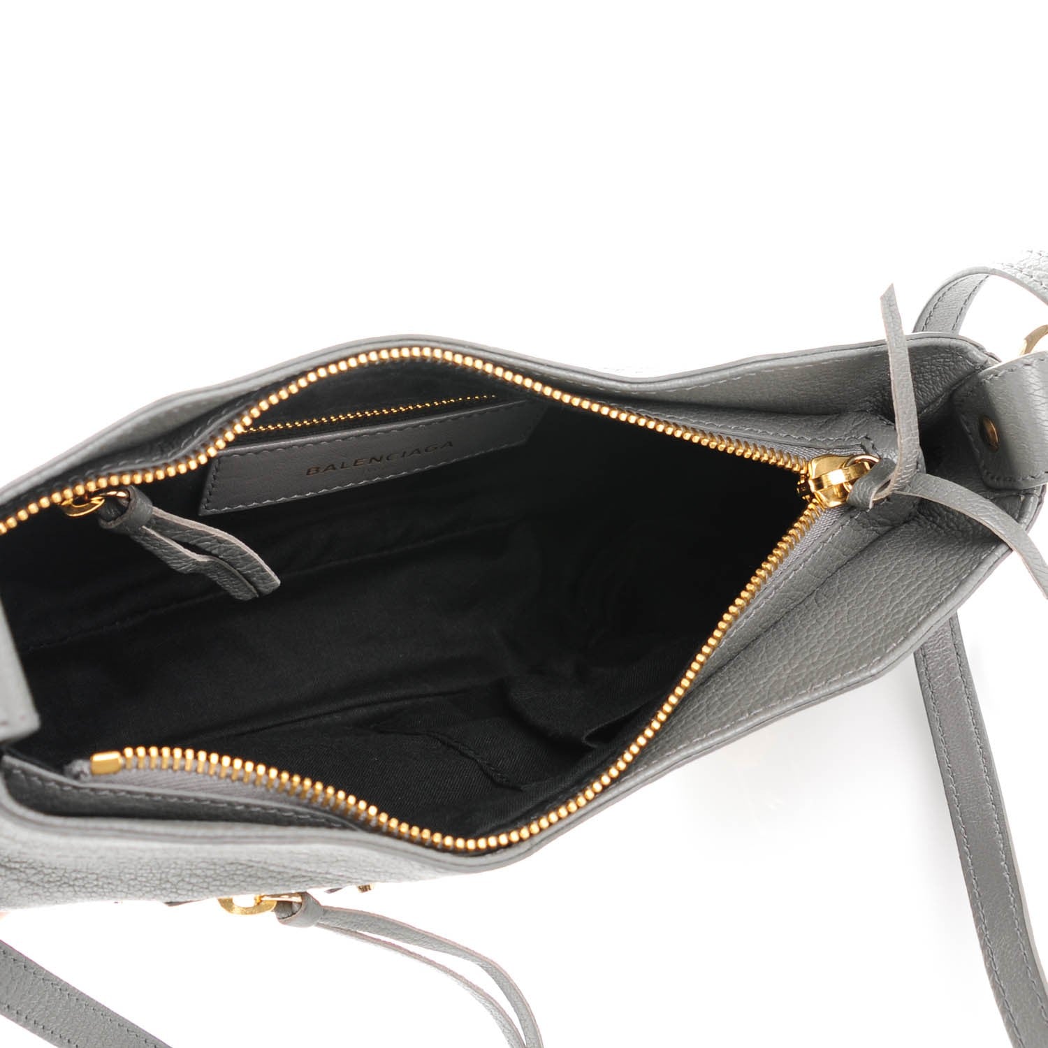 Balenciaga Chevre Gold Metallic Edge Hardware Hip Gris Acier 5 of 7