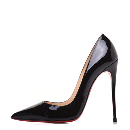 Christian Louboutin Patent So Kate 120 Pumps 38.5 Black 1 of 12