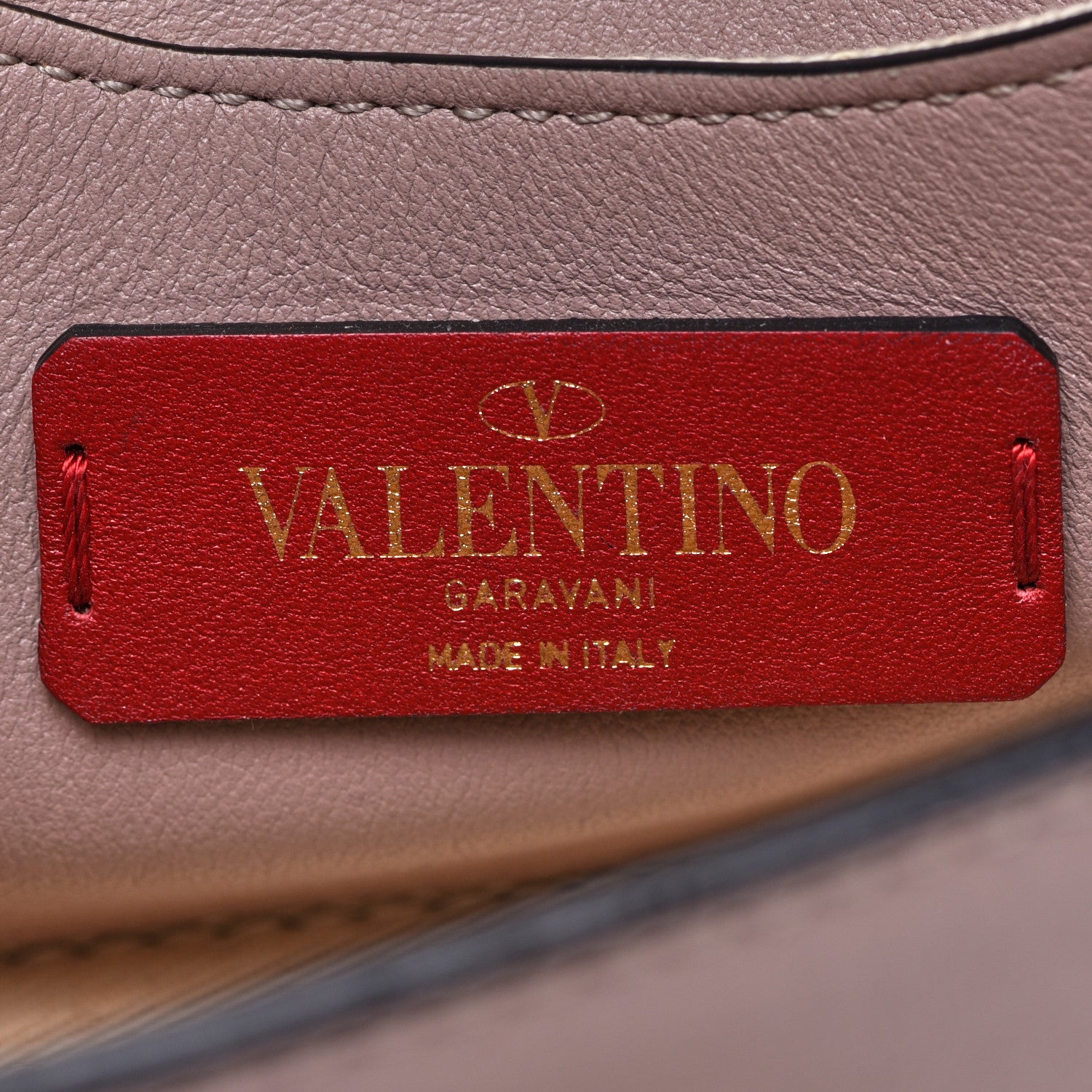 Valentino Garavani Calfskin Mini Rockstud Crossbody Bag Poudre 5 of 13