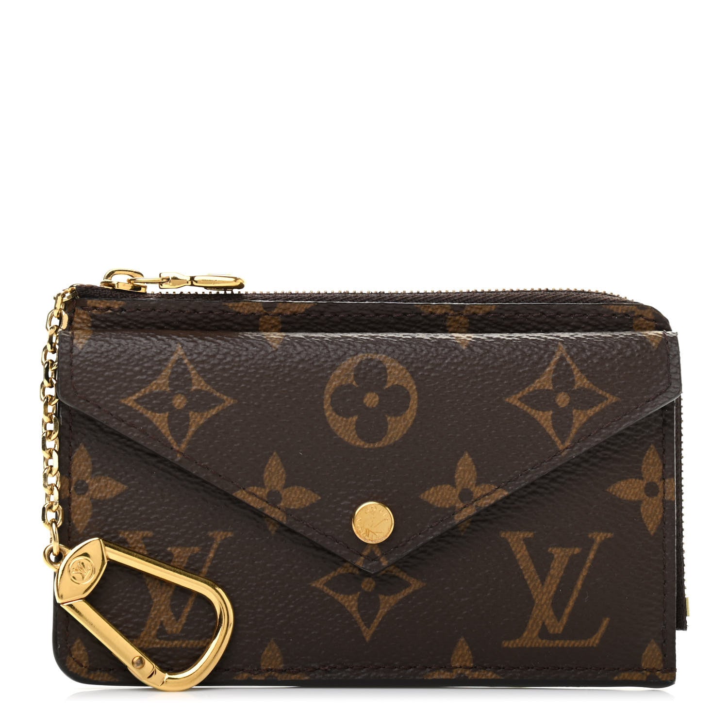 Louis Vuitton Monogram Recto Verso Card Holder Black 1 of 7