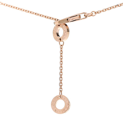 Bulgari 18K Rose Gold Diamond Pink Sapphire Divas' Dream Pendant Necklace 5 of 7