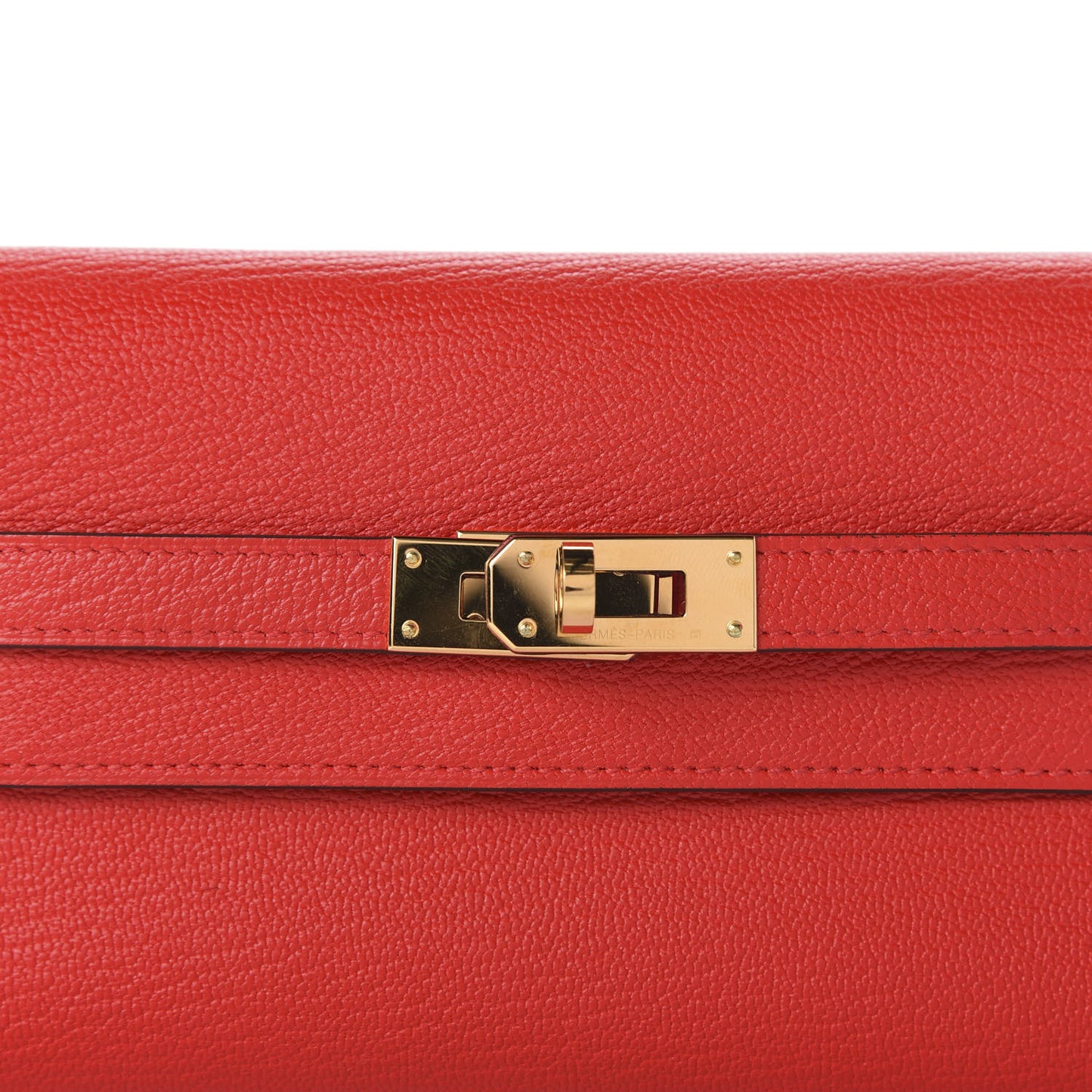 Chevre Mysore Medium Kelly Wallet Rouge De Coeur