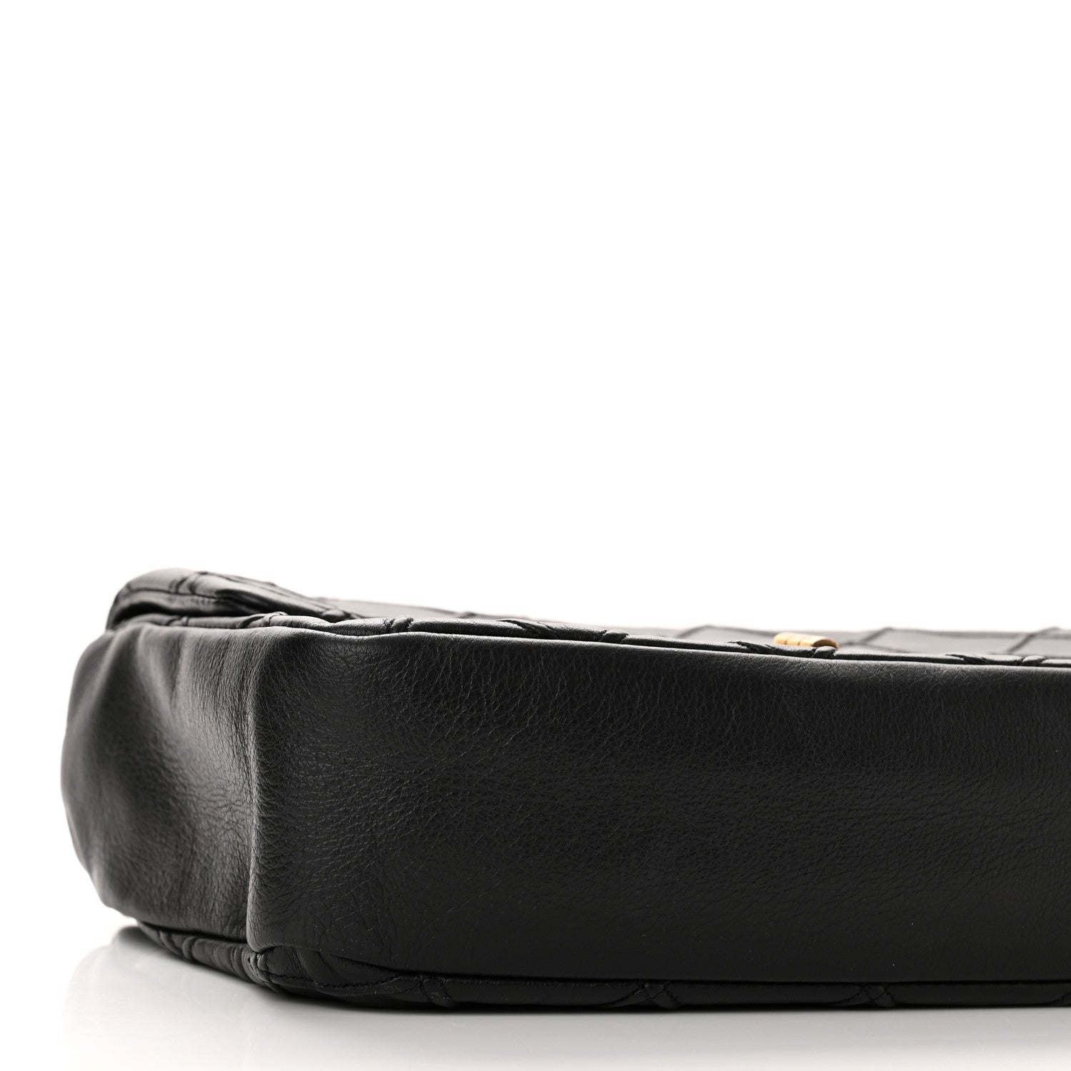 Chanel Calfskin Diamond Debossed Medium Cosmos Flap Black 9 of 10