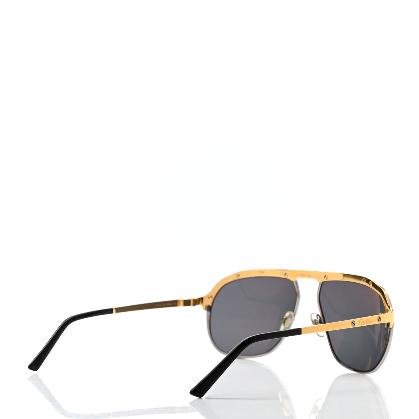 Santos de Cartier Sunglasses CT0035S Gold