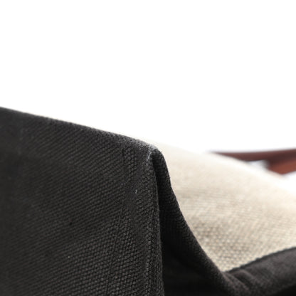 Saint Laurent Linen Calfskin Rive Gauche Tote Natural 11 of 13