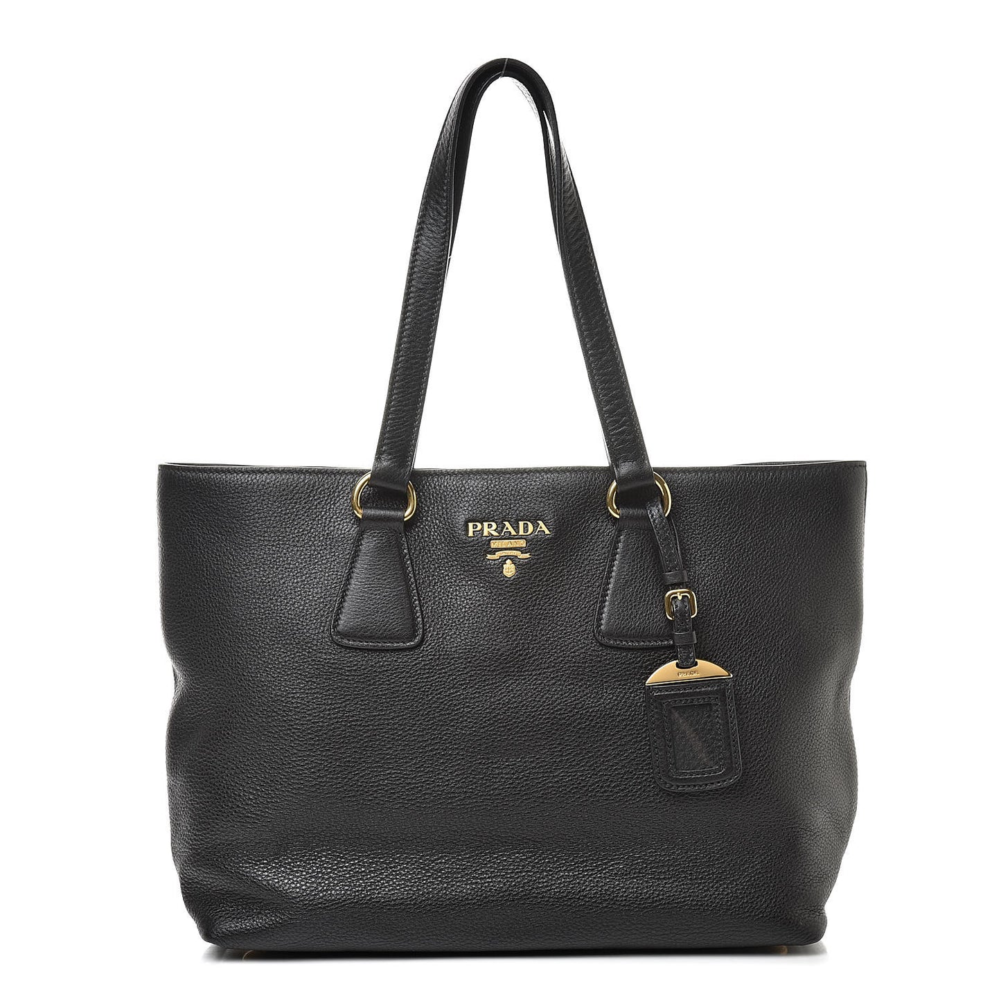 Vitello Phenix Tote Black