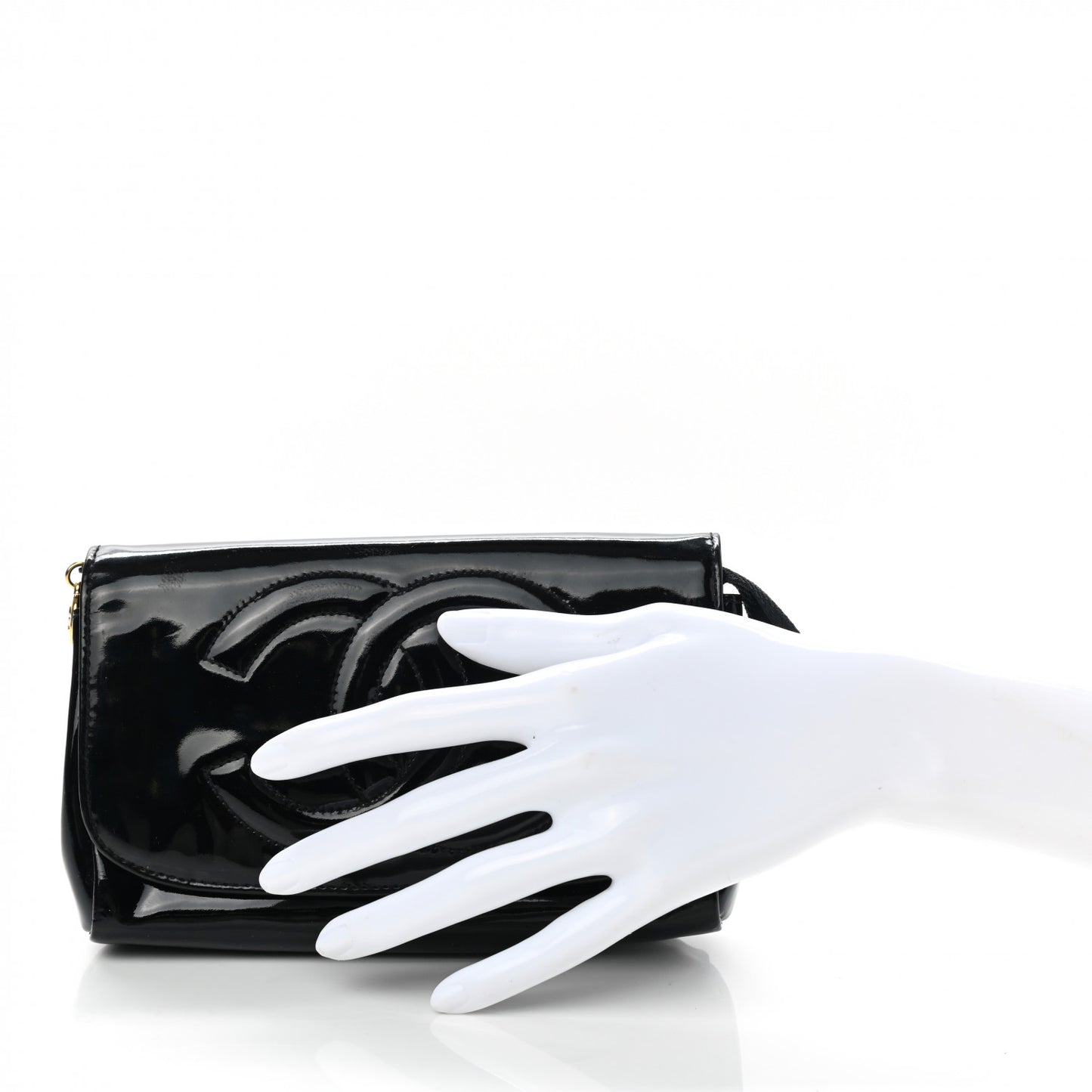 Patent Timeless CC Cosmetic Pouch Black