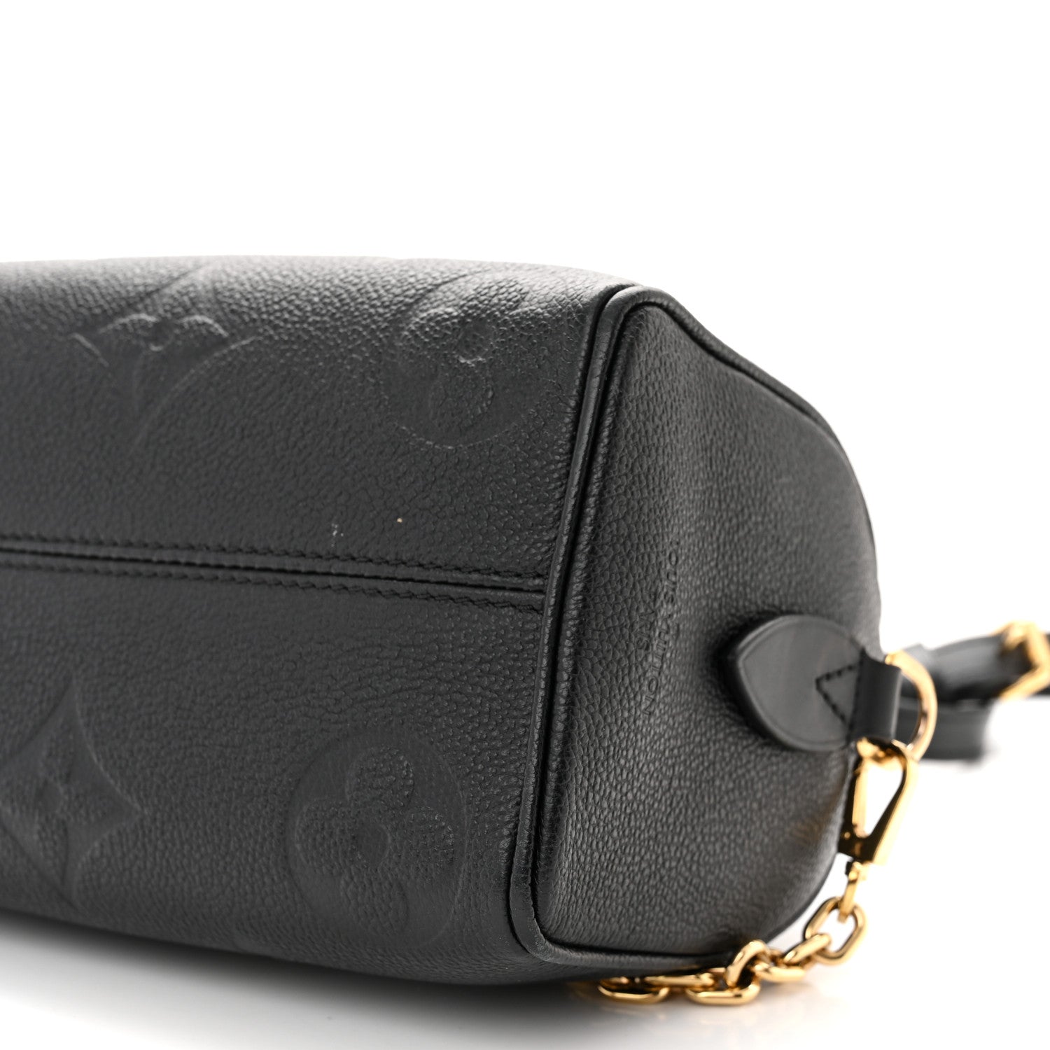 Louis Vuitton Empreinte Monogram Giant Speedy Bandouliere 20 Black 9 of 10