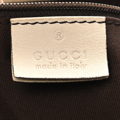 Gucci Monogram Large D Gold Hobo Off White 4 of 12