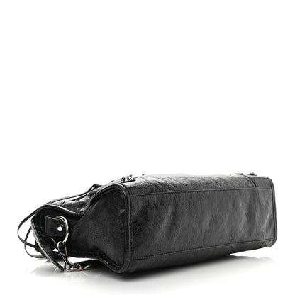 Balenciaga Agneau Classic Silver Hardware S City Black 4 of 10