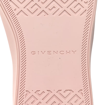 Givenchy Calfskin Band Logo Womens City Sport Sneakers 37 White Pink 8 of 9