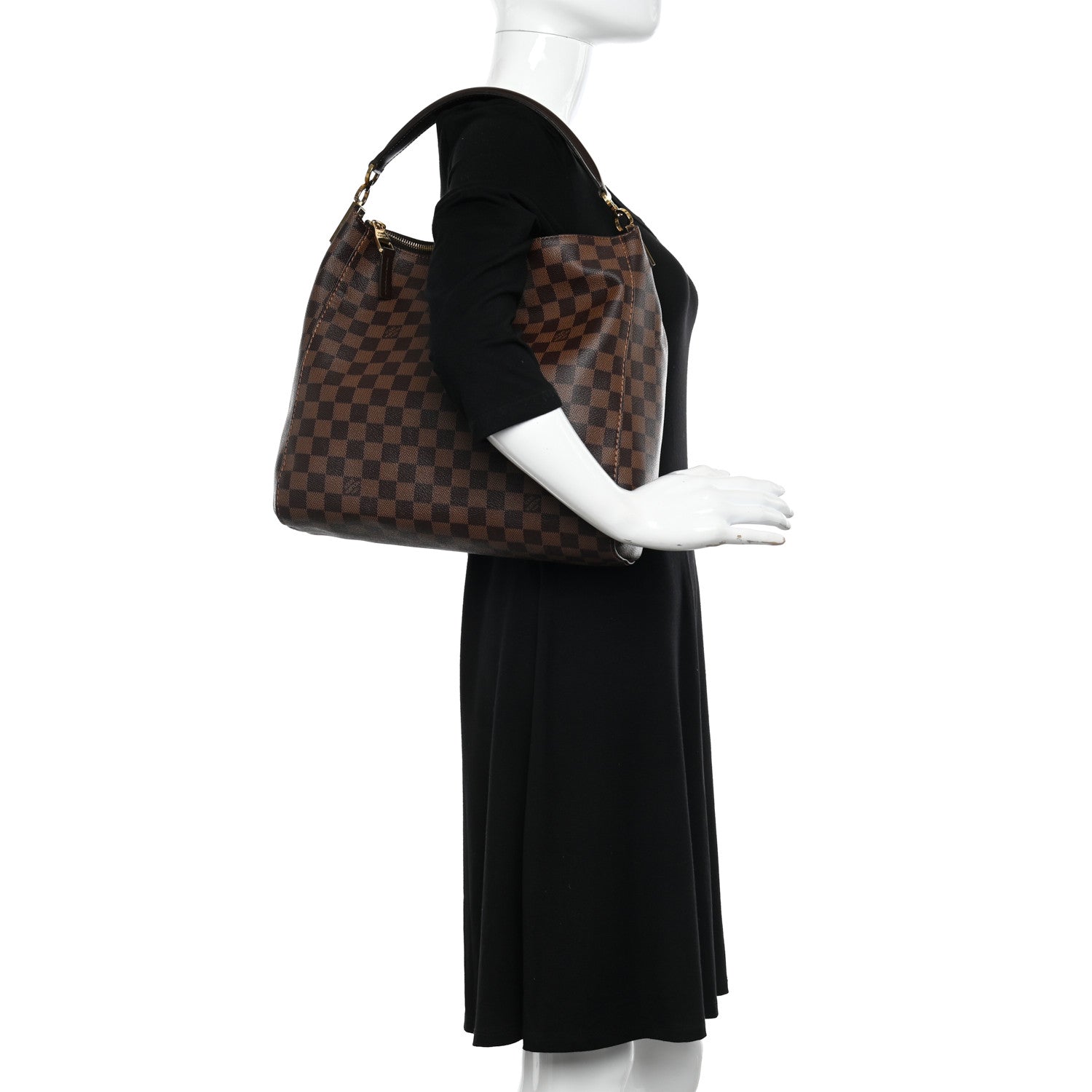 Louis Vuitton Damier Ebene Portobello PM 3 of 9