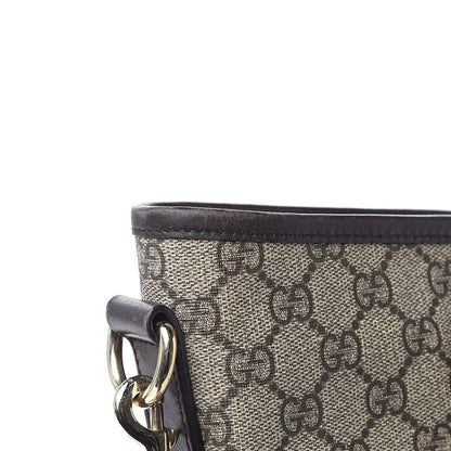 Gucci GG Supreme Monogram Medium Joy Tote Dark Brown 15 of 16