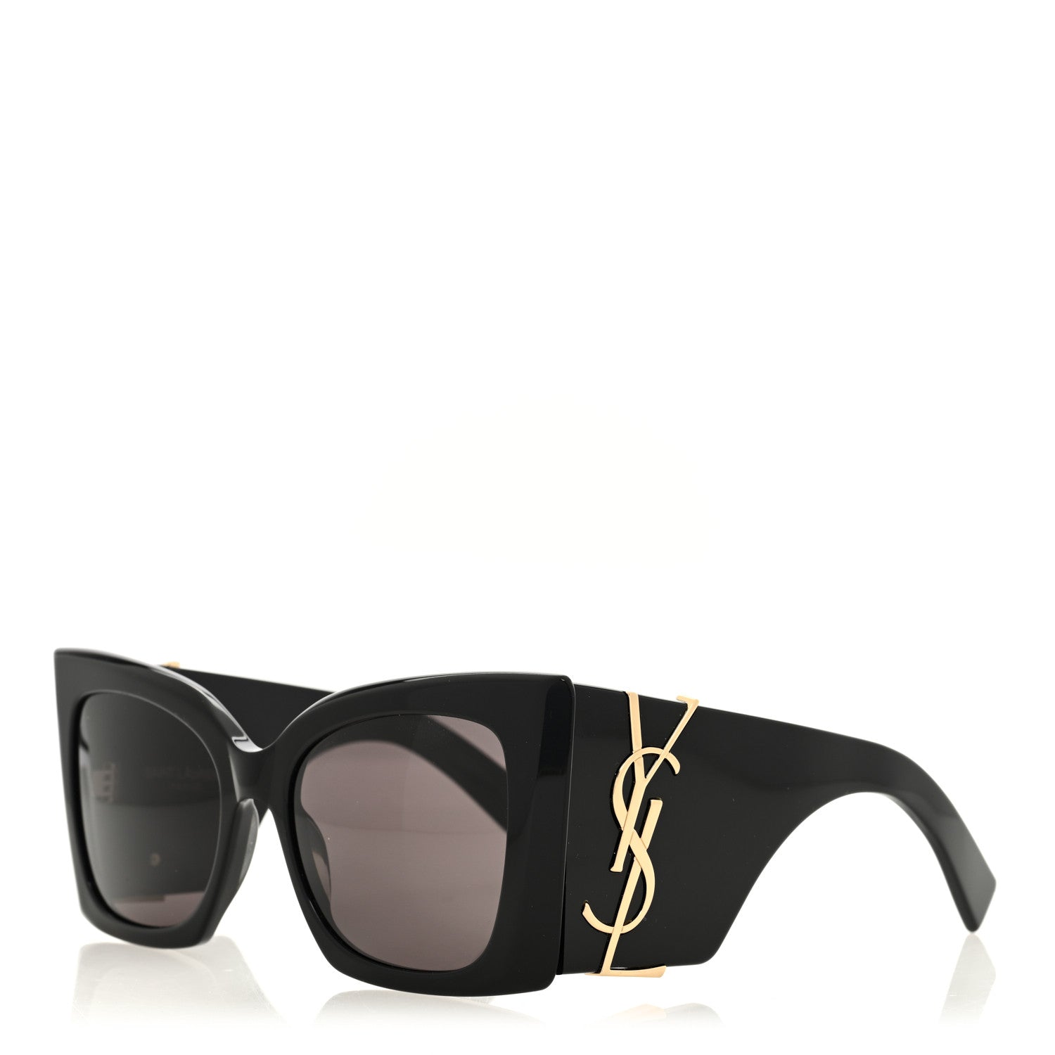 Saint Laurent Acetate Blaze Sunglasses SL M119 Black 1 of 7