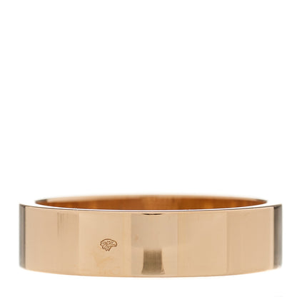 Hermes 18K Rose Gold Diamond PM Kelly Ring 55 7.25 3 of 4