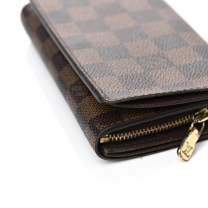 Louis Vuitton Damier Ebene Porte-Monnaie Billets Tresor Wallet 7 of 10