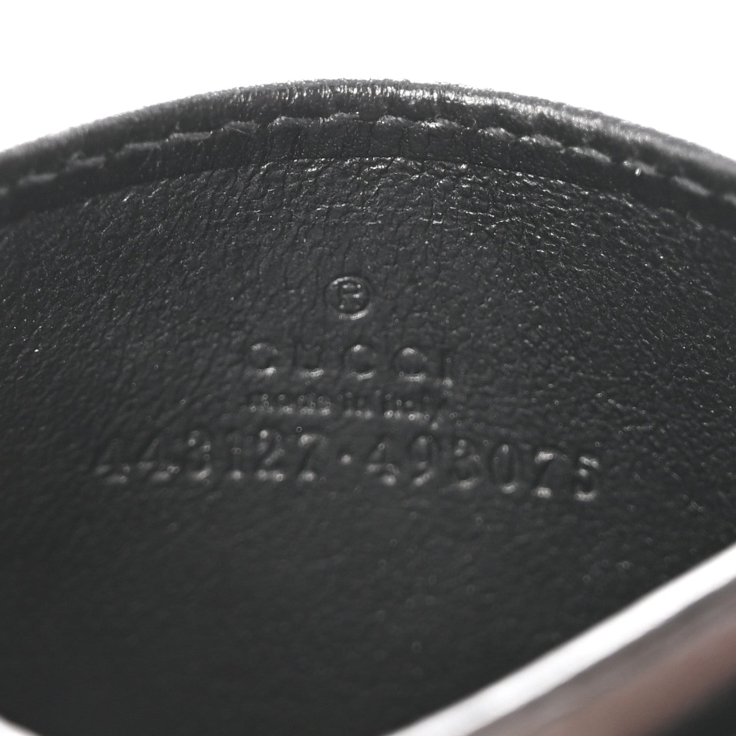 Gucci Calfskin Matelasse GG Marmont Card Holder Black 5 of 7