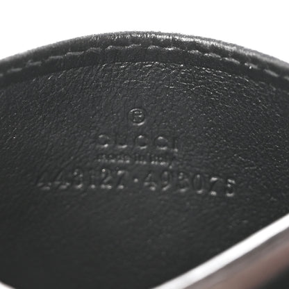 Gucci Calfskin Matelasse GG Marmont Card Holder Black 5 of 7