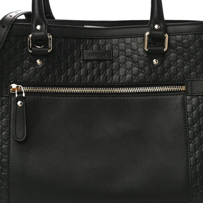 Gucci Soft Microguccissima Medium Tote Black 9 of 13