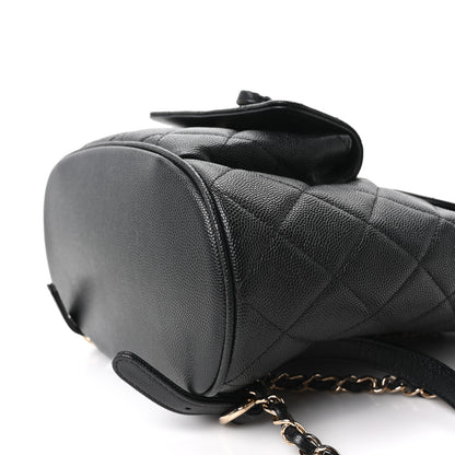 Chanel Caviar Quilted Backpack Bag Black 10 of 11