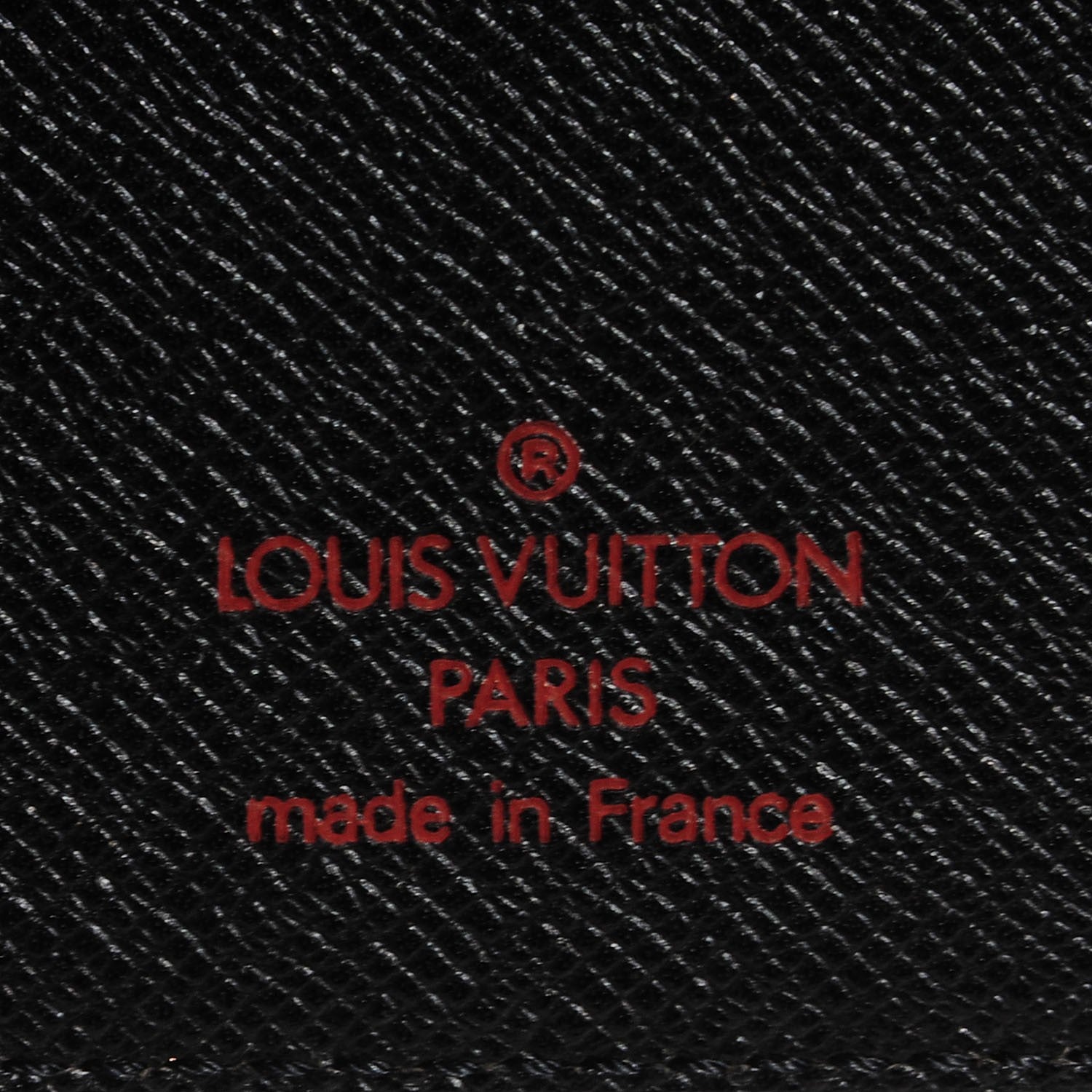 Louis Vuitton Epi Medium Ring Agenda Cover Black 6 of 7
