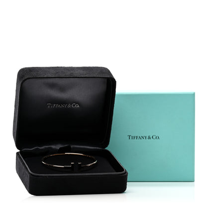 Tiffany 18K Rose Gold T Wire Bracelet 4 of 4