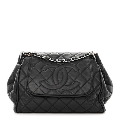 Chanel Caviar Quilted Timeless Accordion Flap Black 1 of 12