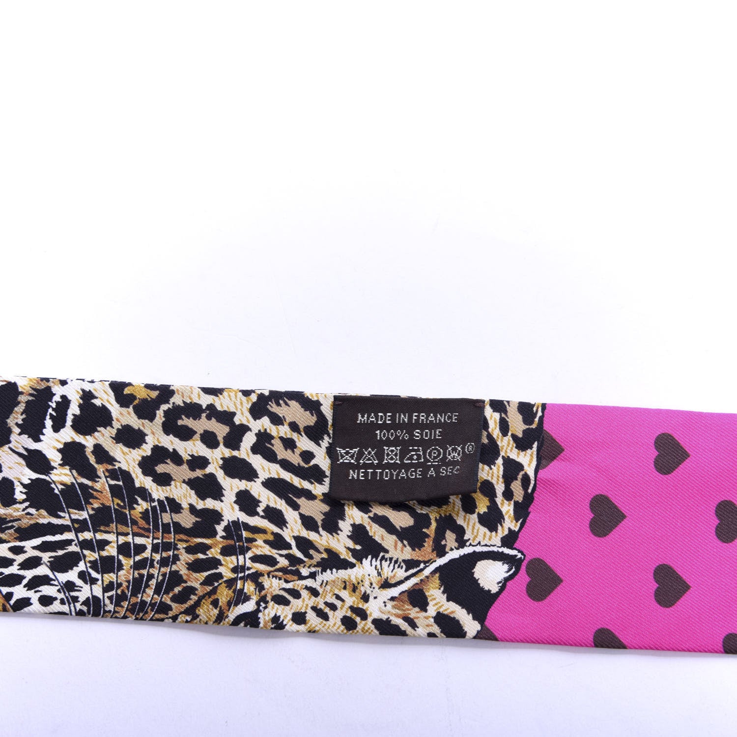 Hermes Silk Jungle Love Love Twilly Rose Vif Bleu Roy 3 of 4