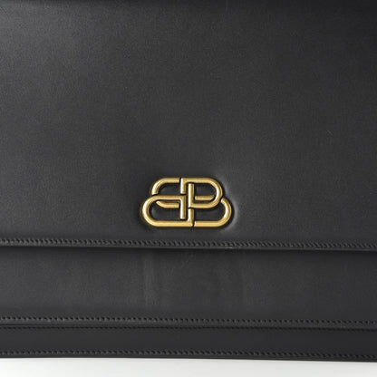 Balenciaga Box Calfskin Large Sharp Top Handle Bag Black 10 of 10