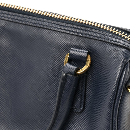 Prada Saffiano Lux Mini Boston Crossbody Bag Black 10 of 11