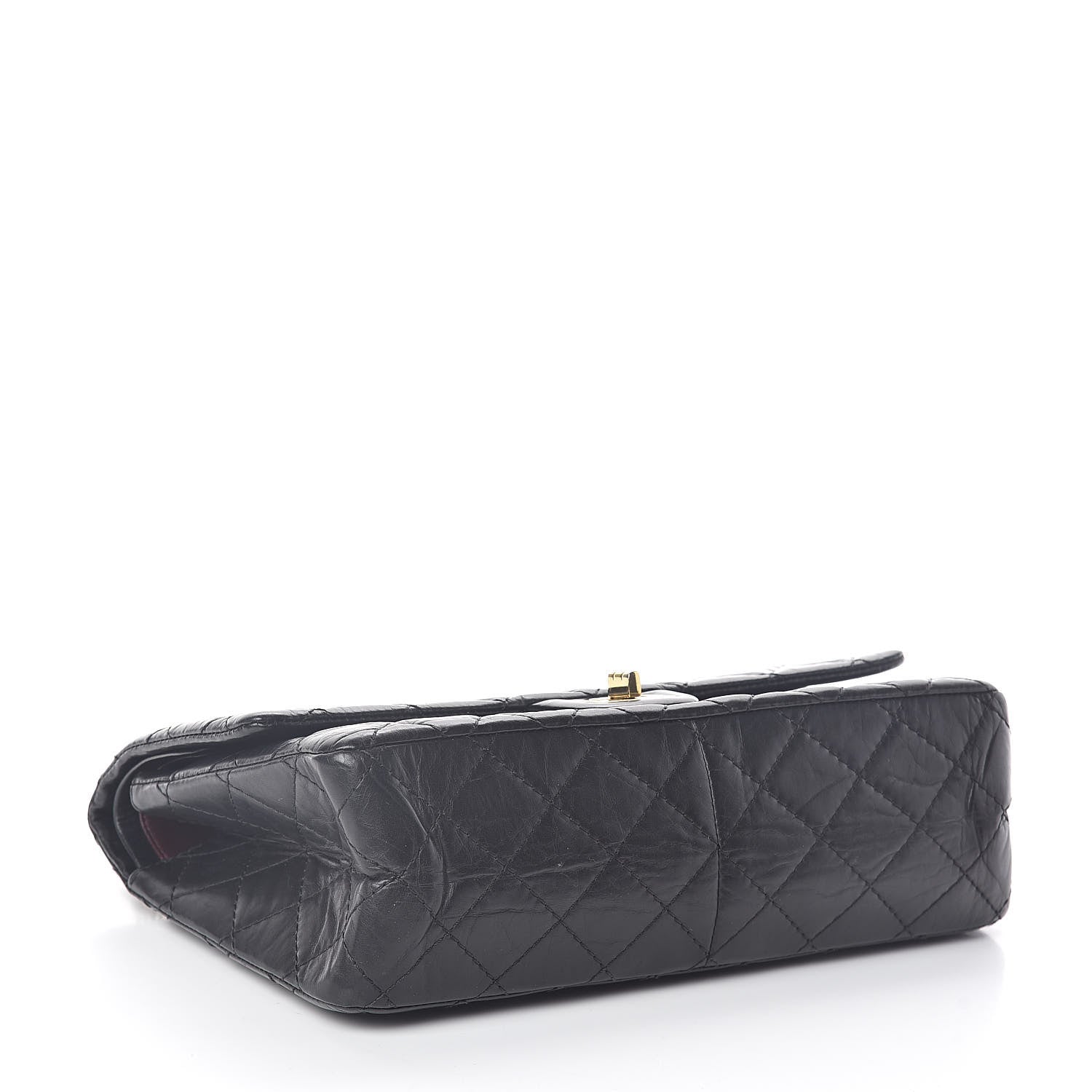 Chanel Aged Calfskin Quilted 2.55 Reissue 226 Flap Black 4 of 10