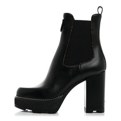 Louis Vuitton LV Beaubourge Ankle Boot 40 Black 1 of 8