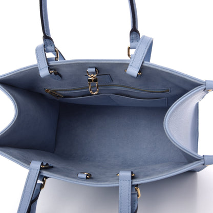 Louis Vuitton Empreinte Monogram Giant By The Pool Onthego MM Summer Blue 5 of 9