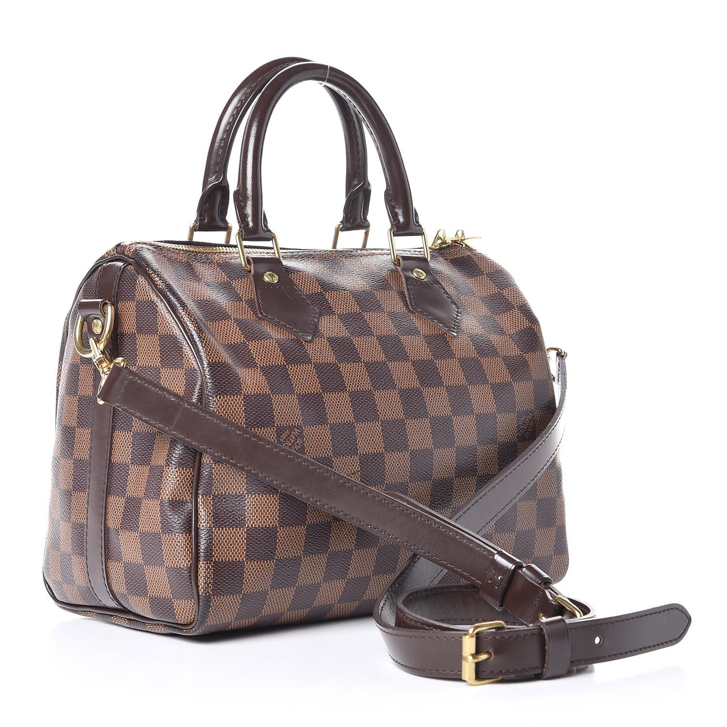 Damier Ebene Speedy Bandouliere 25