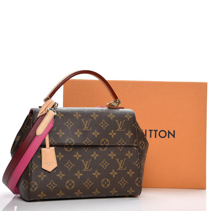 Louis Vuitton Monogram Cluny BB Bordeaux Fuchsia 7 of 7