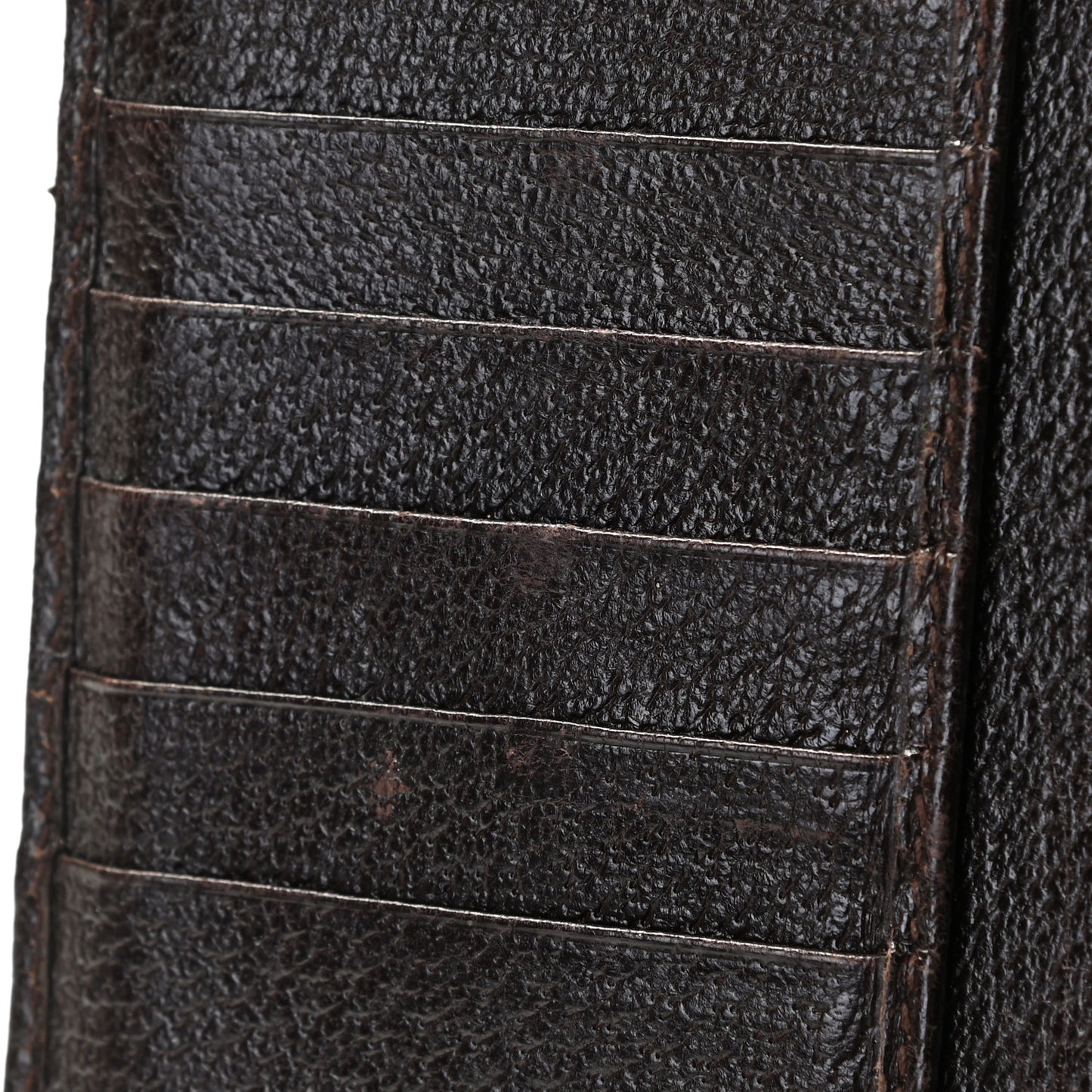 Monogram Calfskin Ladies Web Continental Wallet Beige Ebony Cocoa