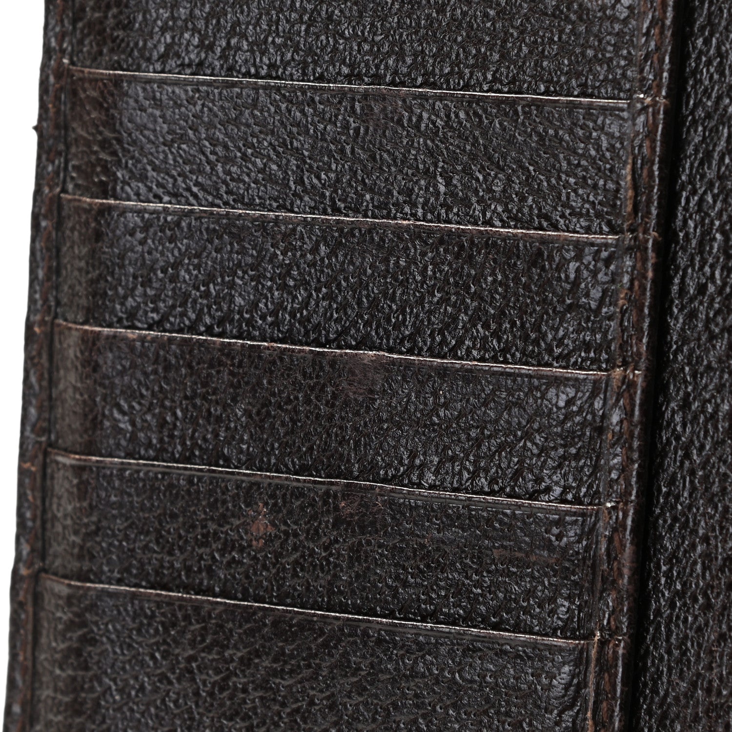 Gucci Monogram Calfskin Ladies Web Continental Wallet Beige Ebony Cocoa 4 of 11