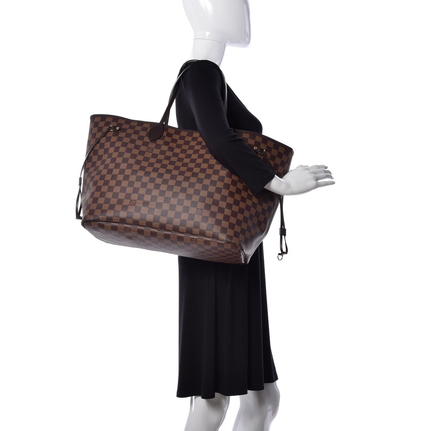 Louis Vuitton Damier Ebene Neo Neverfull GM 2 of 8